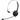 Alternate-Image2 Image for Adesso USB Single-Sided Headset with Adjustable Microphone- Noise Cancelling- Mono - USB - Wired - Over-the-head - 6 ft Cable -, Omni-directional Microphone - Black