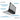 Alternate-Image6 Image for MAXCases Extreme Shell-L for HP G7/G6 Chromebook Case Clamshell 14" (Black/Clear)
