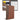 Main Image for Samsill Two-Tone Padfolio, Resume Portfolio, Business Portfolio, with 8.5 x 11" Writing Pad, Brown and Dark Brown (71656)