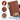Alternate-Image4 Image for Samsill Two-Tone Padfolio, Resume Portfolio, Business Portfolio, with 8.5 x 11" Writing Pad, Brown and Dark Brown (71656)