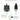 Alternate-Image3 Image for StarTech 3ft (1m) USB to Serial Adapter Cable, COM Retention, FTDI IC, DB9 RS232, Interchangeable DB9 Screws/Nuts, Windows/macOS/Linux