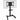 Alternate-Image1 Image for Chief Fit Mobile Cart - For 55-86 Inch Interactive Displays - Black
