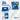 Main Image for Brother Genuine P-touch TZeFX251 BK on WHT Label Tape, Flexible ID Laminated, 24mmX8m