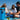 Alternate-Image2 Image for JLab Pop Party Portable Bluetooth Speaker System - 5 W RMS - Navy