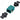Alternate-Image1 Image for StarTech MPO/MTP Coupler, Multimode OM3/OM4 MPO Fiber Coupler, Key Up-Key Down, Fiber Optic MPO/MTP Coupler for Patch Panels - Aqua