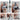 Alternate-Image1 Image for StarTech 10-Pack 3-in-1 Dual-Access Laptop Lock, 6.6ft (2m) Keyed Alike/Combination for Noble Wedge&reg;/Nano/K-Slot; Anti-Theft, TAA