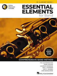 Essential Elements for Band – Bb Clarinet Book 1 with EEi