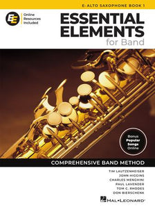 Essential Elements for Band – Eb Alto Sax Book 1 with EEi