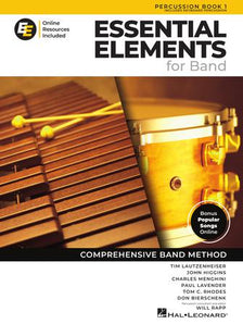 Essential Elements for Band – Percussion/Keyboard Percussion Book 1 with EEi