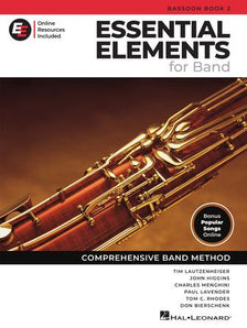 Essential Elements for Band – Bassoon Book 2 with EEi
