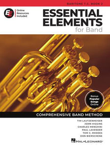 Essential Elements for Band – Baritone T.C. Book 2 with EEi