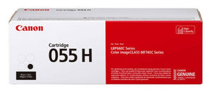 Canon 055 H Black High Yield Laser Toner Cartridge