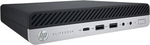 HP EliteDesk 800 G4 Intel Core i7 16GB RAM 256GB SSD Mini PC with Windows 11 Pro (Refurbished) (Copy)