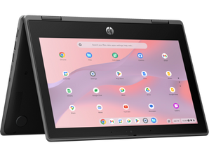 HP Fortis x360 G5 Chromebook 11.6" Touchscreen Intel N100 8GB RAM 64GB eMMC 2-in-1 with World-Facing Camera (Refurbished)