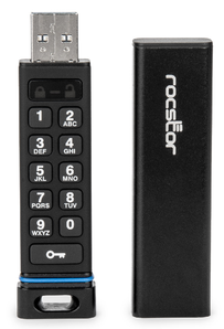 Rocstor DataSecure FX5 Encrypted USB Flash Drive (3 Capacities)