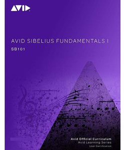 Avid Sibelius Fundamentals I (SB101) - V8.6 in English (eBook)