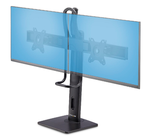 StarTech Crossbar Dual Monitor Desk Stand For Up to Double 27" Screens (On Sale!)