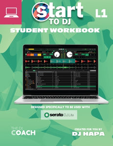 Hapaworld Start to DJ Student Workbook Level 1 Serato Edition