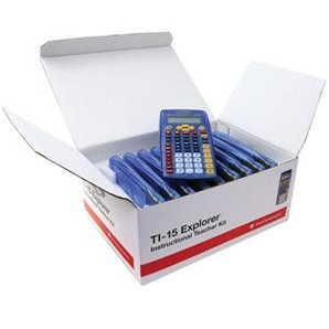 Texas Instruments TI-15 Explorer Financial Calculator Teacher's Kit