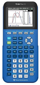 Texas Instruments TI-84 Plus CE Graphing Calculator (Blue)