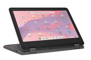 Lenovo 300e Yoga G4 Chromebook 11.6" Touchscreen MediaTek Kompanio 4GB RAM 32GB eMMC 2-in-1 with World-Facing Camera