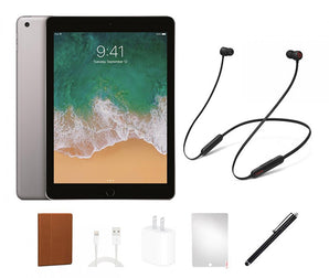 Apple iPad 5th Gen. Beats Bundle (HeadPhones, Case, Stylus) (Refurb)<br>Choose Size & Color -FREE SHIPPING