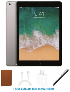 Apple iPad 5th Gen with Case Bundle 32GB (Space Grey) (Refurbished) - FREE SHIPPING!