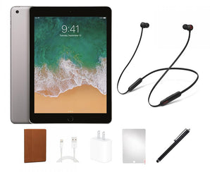 Apple iPad 6th Gen. Beats Bundle (HeadPhones, Case, Stylus) - Refurb<br>Choose Size & Color -FREE SHIPPING