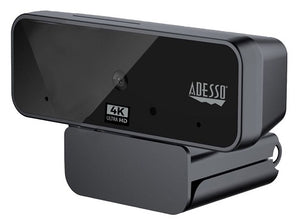 Adesso CyberTrack H6 4K Ultra HD USB Webcam with Privacy Shutter Cover