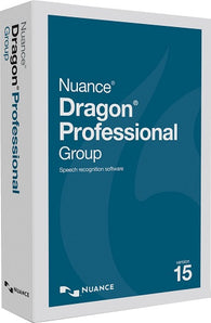 Nuance Dragon Professional Group 15.0 Academic 5-License Lab Pack (Download)