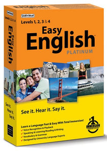 Easy English Platinum Language Learning Software for Windows (Download)