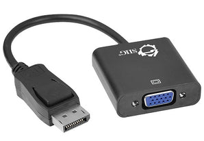 SIIG DisplayPort to VGA Adapter Converter