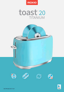 Roxio Toast 20 Titanium with Audio/Video Editing Tools for Mac (Download)