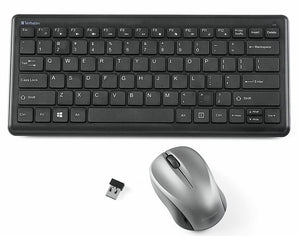 Verbatim Silent Wireless Compact Keyboard and Mouse